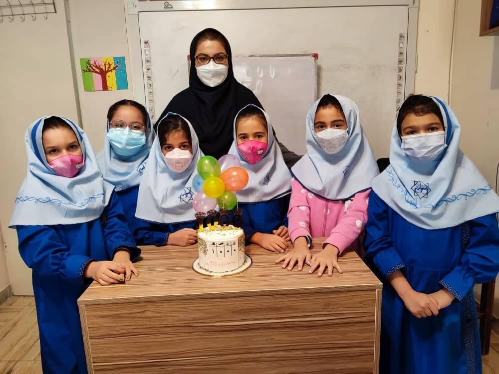 جشن 100 کلاس دوم و جشن عبادت کلاس سوم و جشن خودکار کلاس چهارم